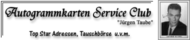 Jürgen Taube Autogramm Service Club